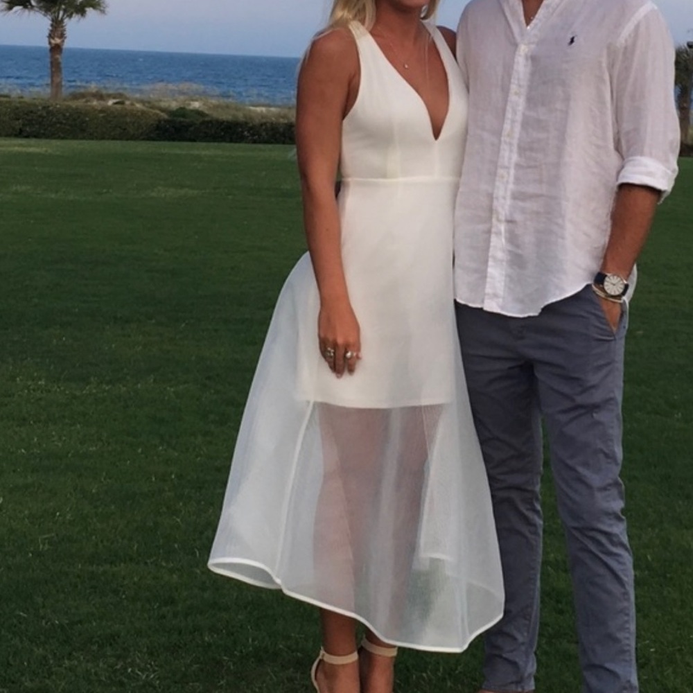 White dress
